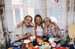 Ирина Климова с родителями Маргаритой Борисовной и Михаилом Александровичем. © Марк Штейнбок
