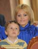 Ирина Климова с сыном Никитой