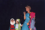 Церемония награждения победителей конкурса «Обложка года» 2001.Ведущая конкурса певица и актриса Ирина Климова